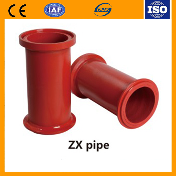 DN 125 hardened pipe for concrete pump delivery