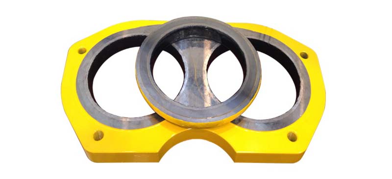 Niigata concrete pump wear plate and cutting ring