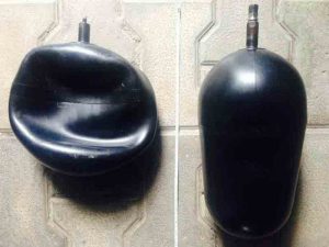 rubber bladder