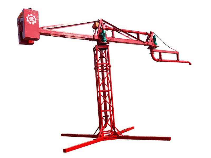 hydraulic concrete placing boom