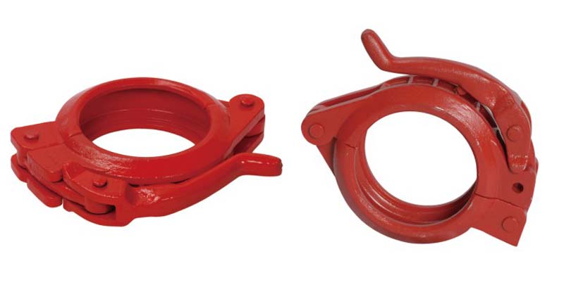 DN100 snap clamp coupling