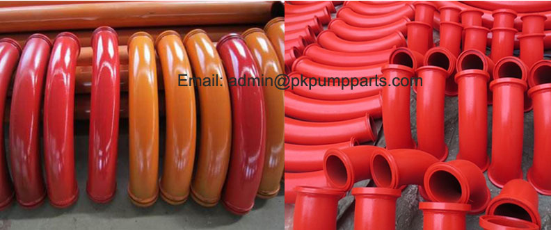 High Wear Resisitance Seamless Concrete Pump Elbow