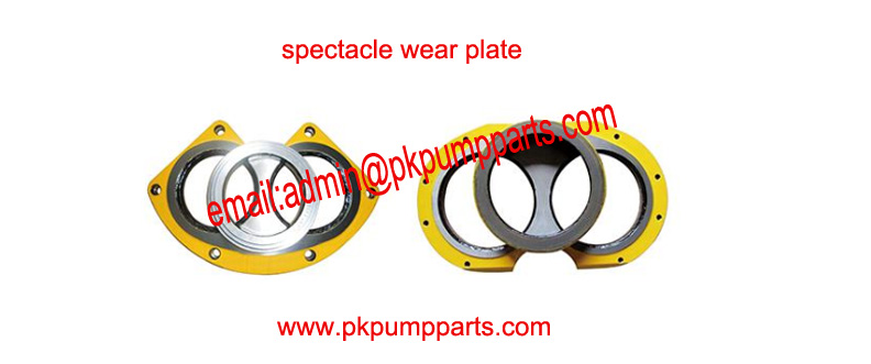 Concrete Pump Wear Plate for Putzmeister with DN230 Cutting Ring
