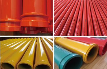 Concrete Pump Pipes Line