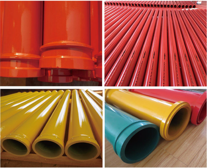 Concrete Pump Pipes Line